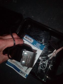 Wahl Boys 2 Men haircutting clippers set.