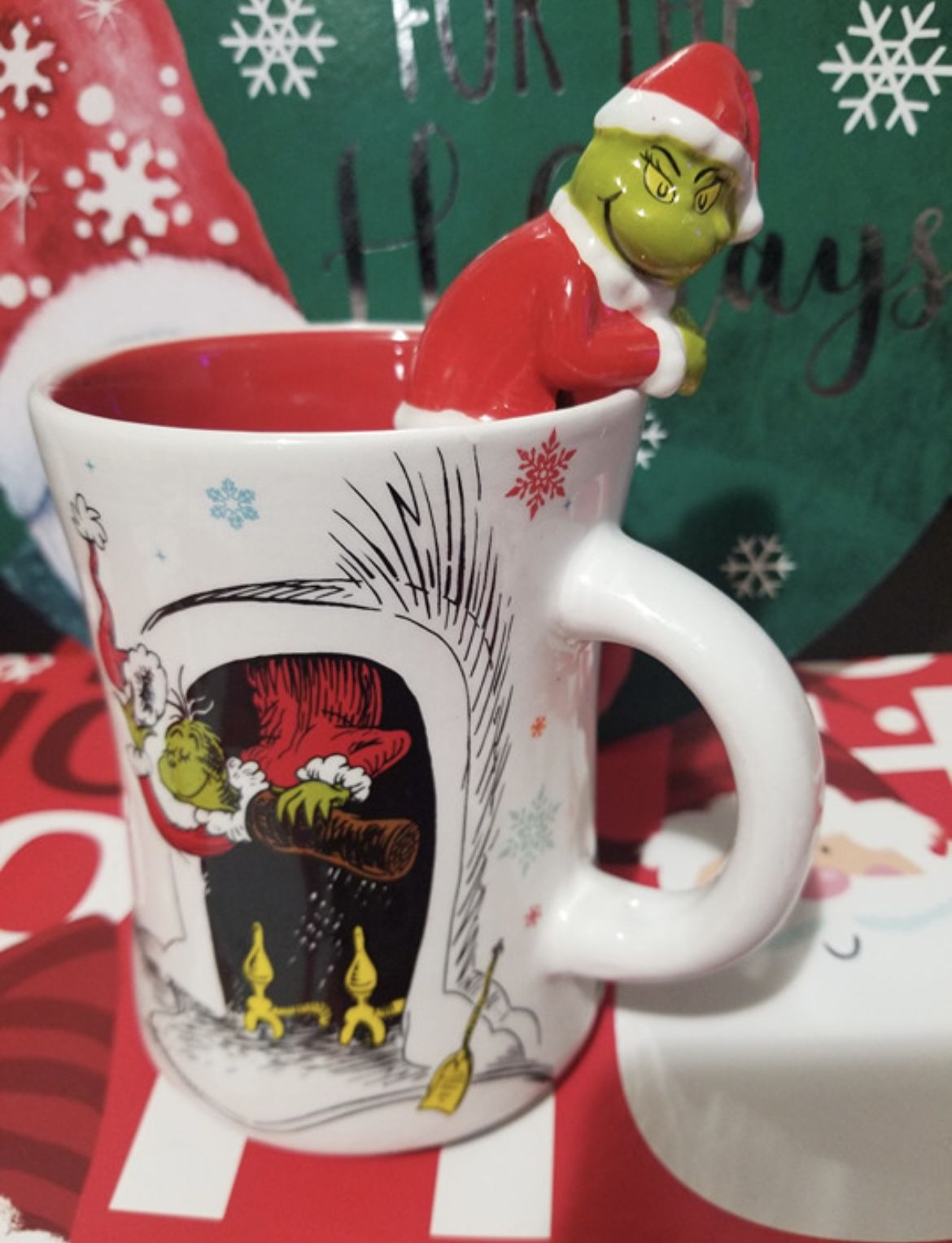 Grinch Figural Mug