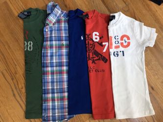 Boys size 6 Ralph Lauren Polo shirts