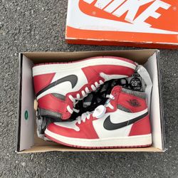 Jordan 1 Retro Lost & Found Sz 8.5 ❤️🖤