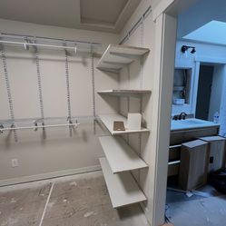 Free Closet Shelving. Installed New And Unused