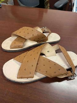 Huaraches De Piel Exotica