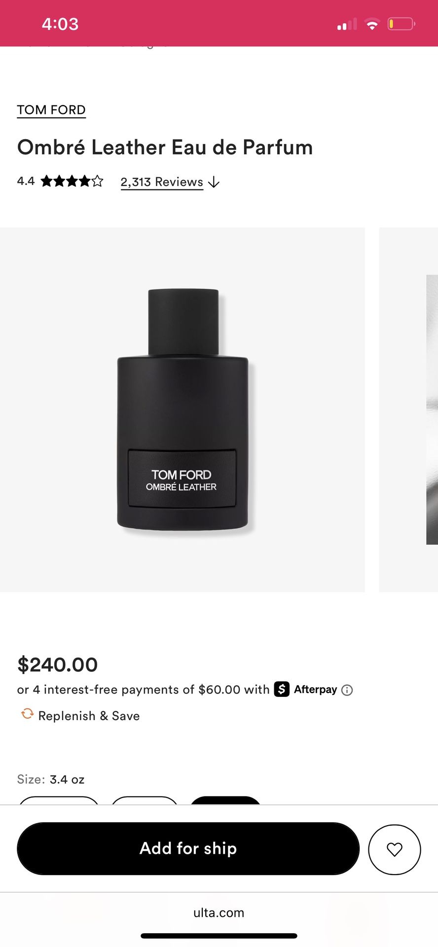Tom Ford Perfume