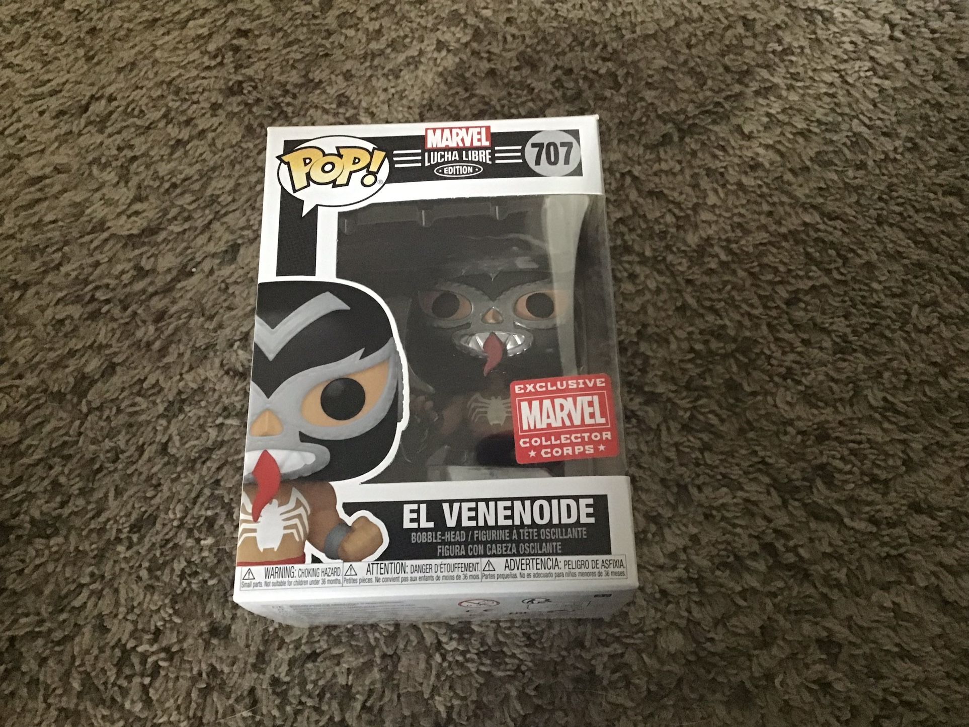 Funko Pop Marvel Lucha Libre El Venenoide