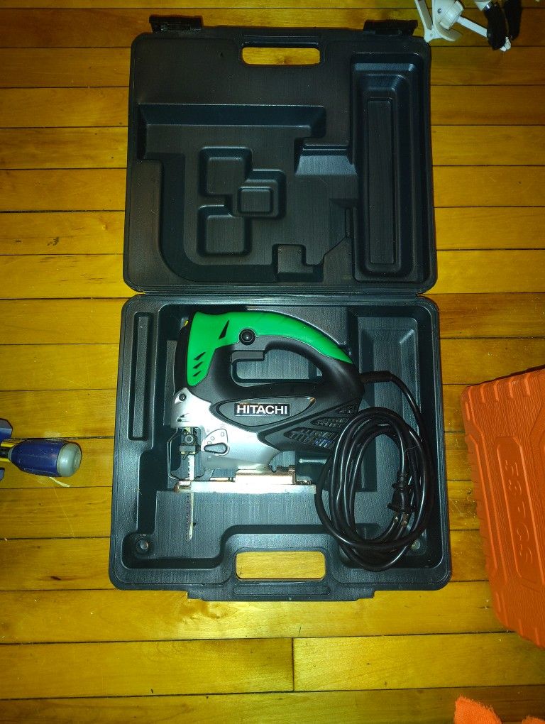 Hitachi CJ90VST Jig Saw with Blower, 5.5 A, 3/4 in L Stroke, 850 to 3000 spm