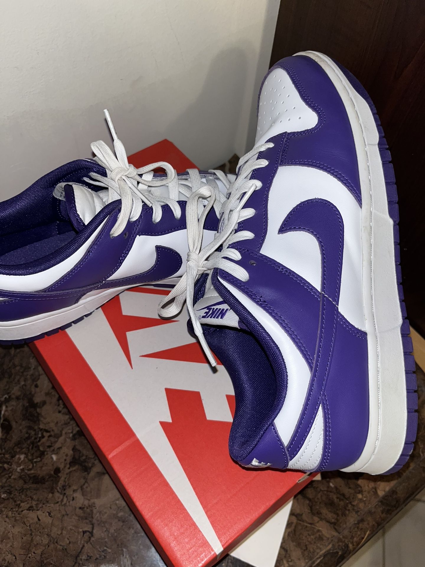 Nike dunk low “Court Purple”