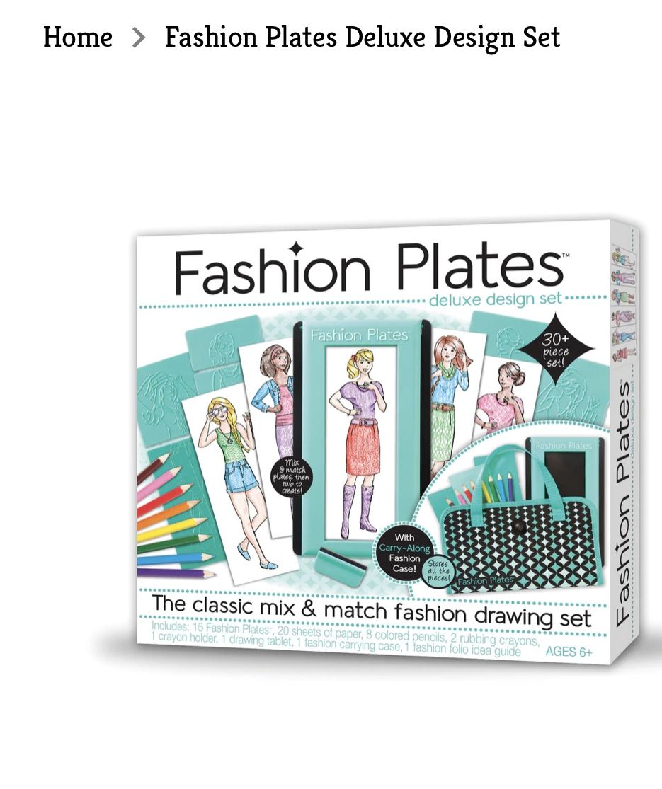 Fashion Plates Toy