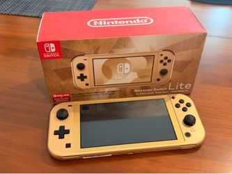Nintendo Switch Lite Hyrule Edition Mint Condition