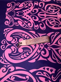 Victoria Secret Pink Bedazzled Wristlet Keychain