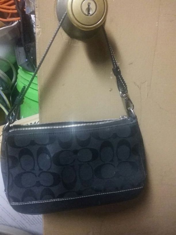Authentic coach purse