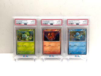 Pokemon 151 Poster Collection Promos - Sequential PSA 10's