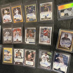 Lot Of Autos! Vladdy Jr /10, Josh Jung RC, Pudge Rodriguez (Gilded), Bleday /25 and more!