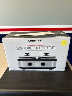 Chefman double slow cooker