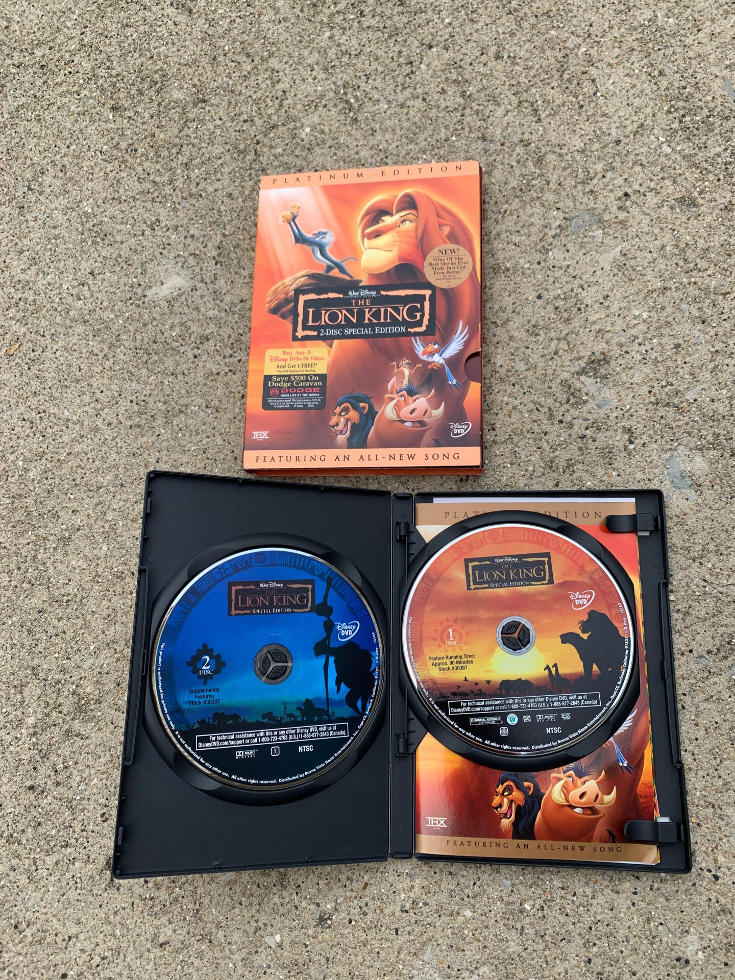 Classic Lion King DVD THX