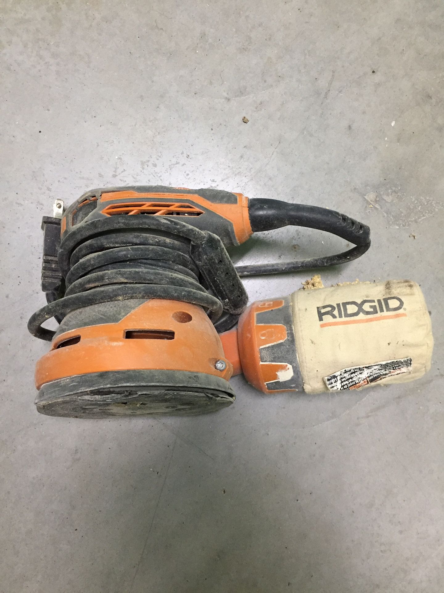 RIDGID Random Orbit Sander