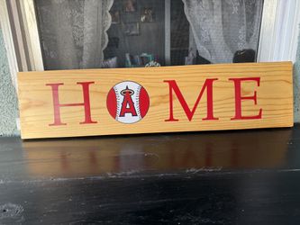 Angels Home Sign