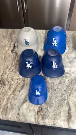 Dodgers plastic hats