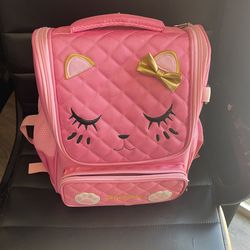 Pink Cat Backpack