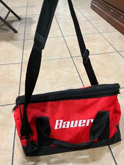 Bauer Red Duffle Bag