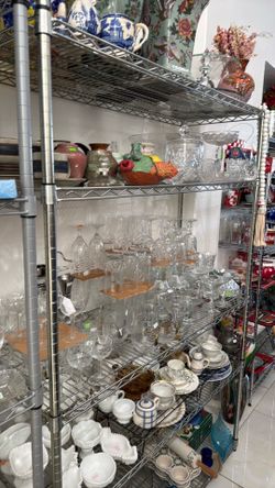 Cristal and glass items