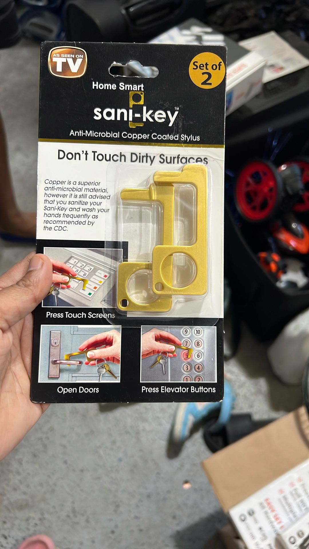 Contact Less Door Opener