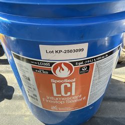 Fire caulk 5 gallon bucket