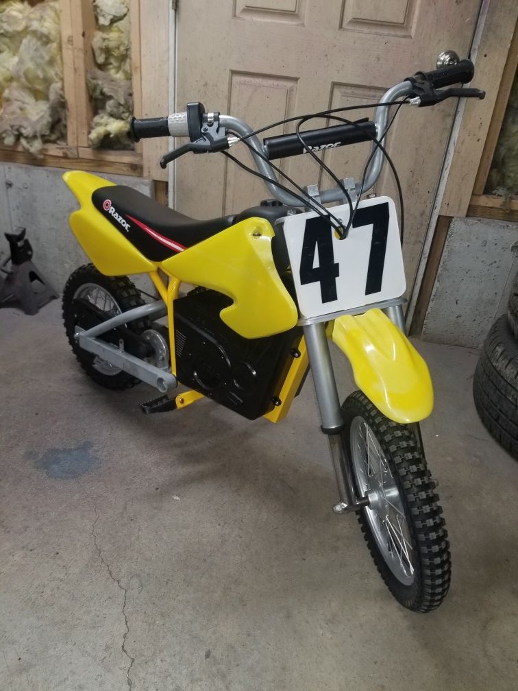 Electric kids dirt bike mx650