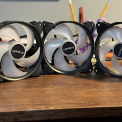 3xUphere 120mm Pc Fans