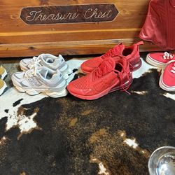 New balance and Nike shoes