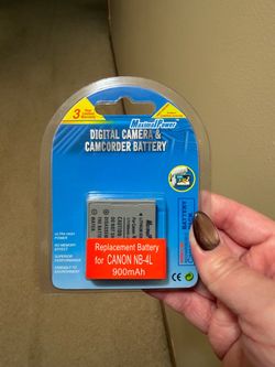 MaximalPower Canon NB-4L Replacement Battery 900mAh