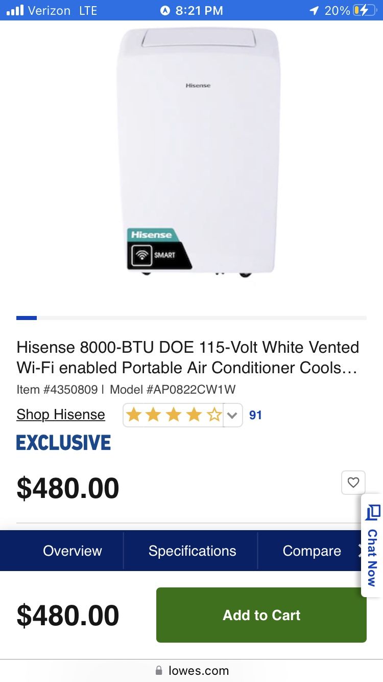 Hisense Portable Ac Unit 