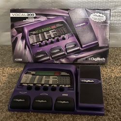 DigiTech Vocal 300 Vocal Multi-Effects Processor Voice Changer 