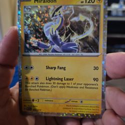 Miraidon Pokémon Card 