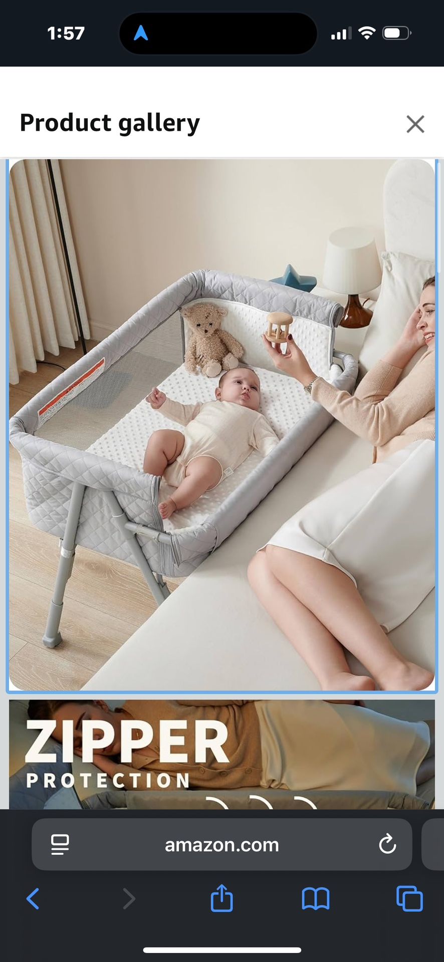 NEW IN BOX: Airclub baby bassinet