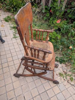 Antique combination High Chair / Rocking Chair