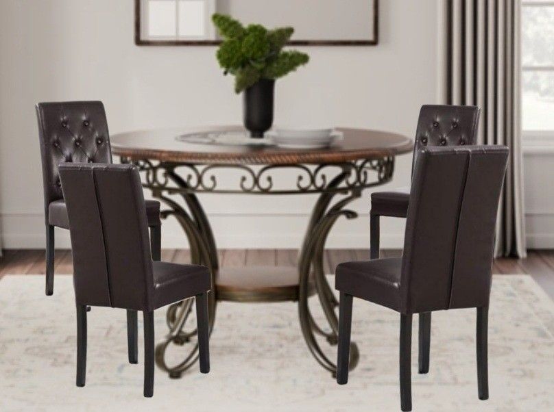 5pc Dining Table Set New Ashley Furniture NEW