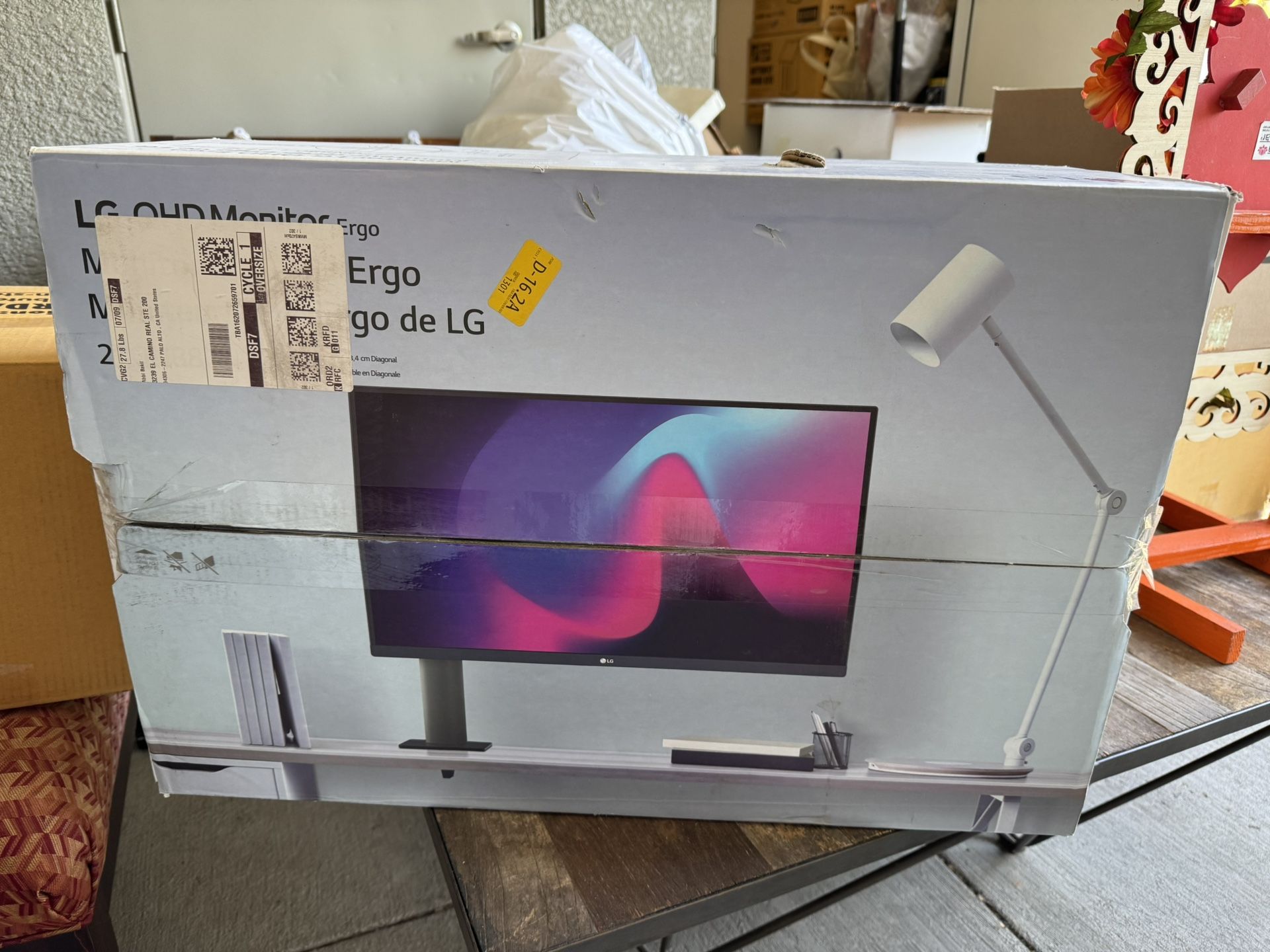 LG 27” QHD Monitor Ergo 27QN880
