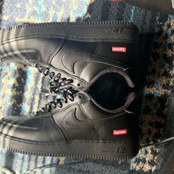 Black Supreme Air Force’s $260 (with box)