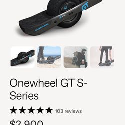 Onewheel GT/S One Week Old 40 Miles 