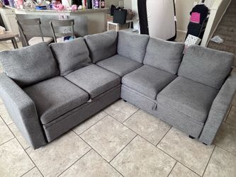 Gray Sectional Couch