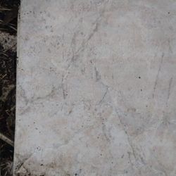 12x12 Tile Beige Approximately 80 Pieces