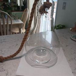 Glass Hanging Terrarium Light Bulb