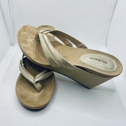 Style & Co Cassiee Open Toe Wedge Sandal - Size 6