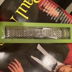 Tory Burch Eleanor Two-Tone Stainless Steel Apple Watch Band