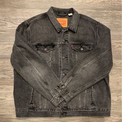 Levi’s Mens Grey Trucker Jacket XL