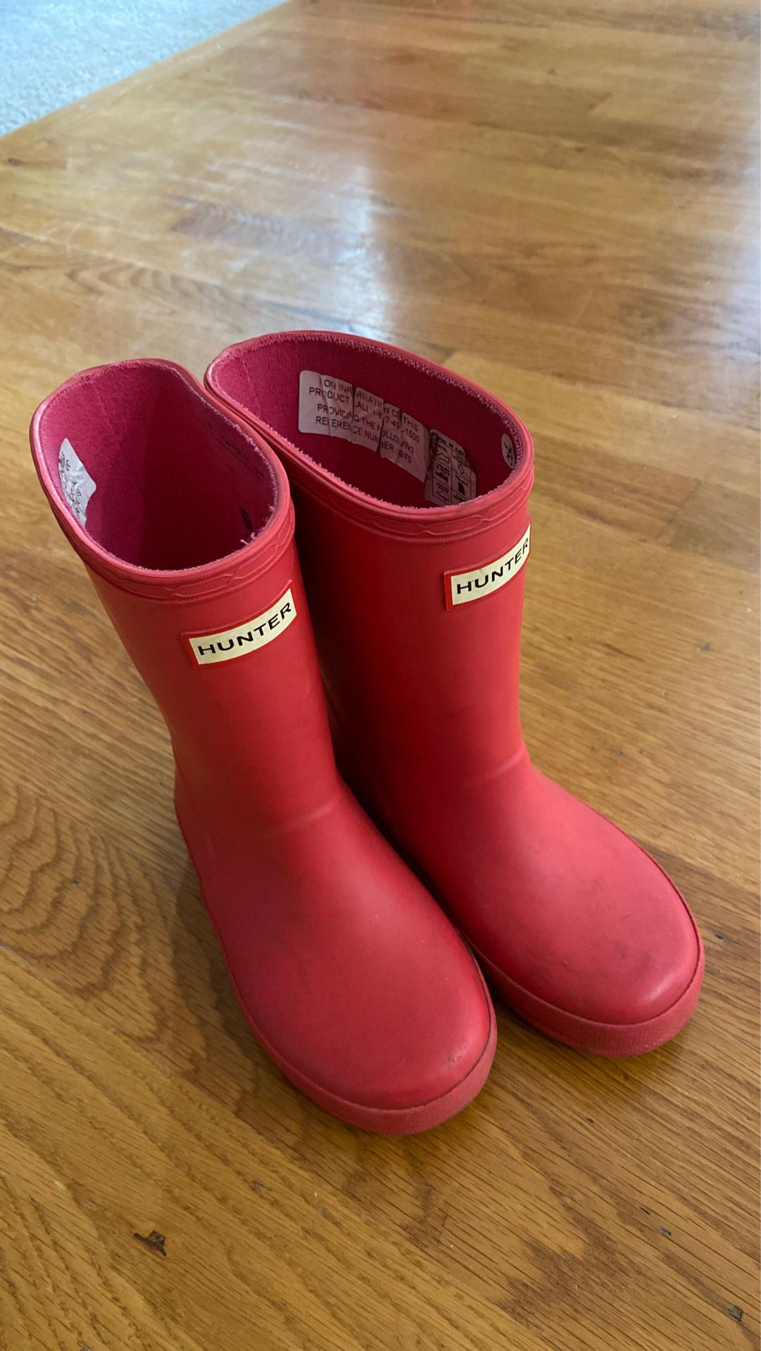 Girls Hunter rain boots