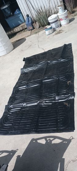 Above ground pool thermal heater blanket