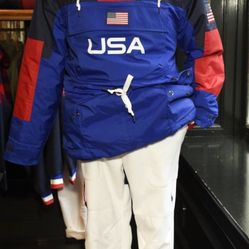 Polo Team USA Olympic Anorak 2022 Men's Stadium Jacket