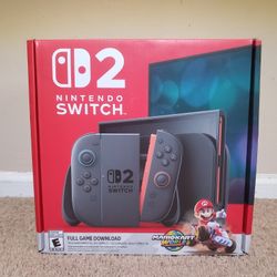 Nintendo Switch 2 + Mario Kart Bundle - BRAND NEW
