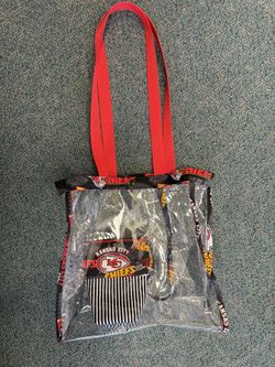 KC Chiefs Clear Tote Bag